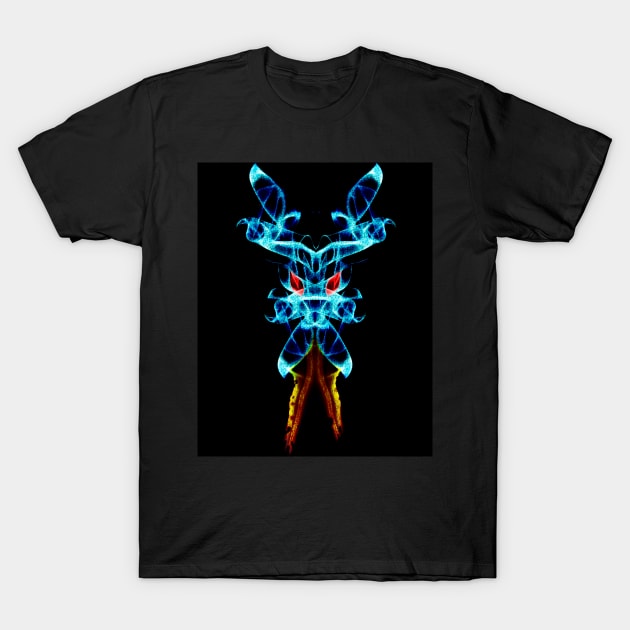 Smoke Art Abstract design of a chibi super villian! T-Shirt by AvonPerception